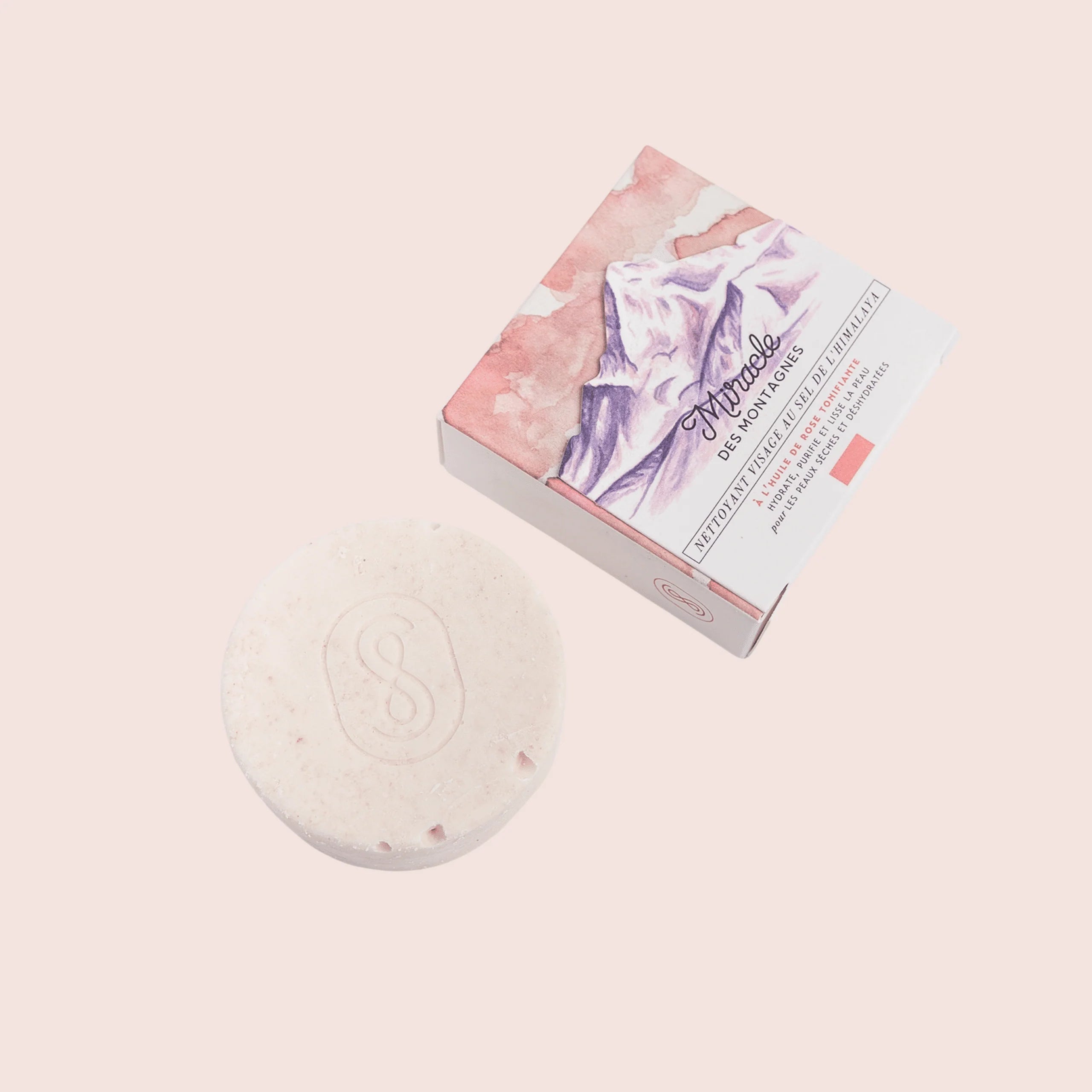 Nettoyant visage solide - Peaux sèches