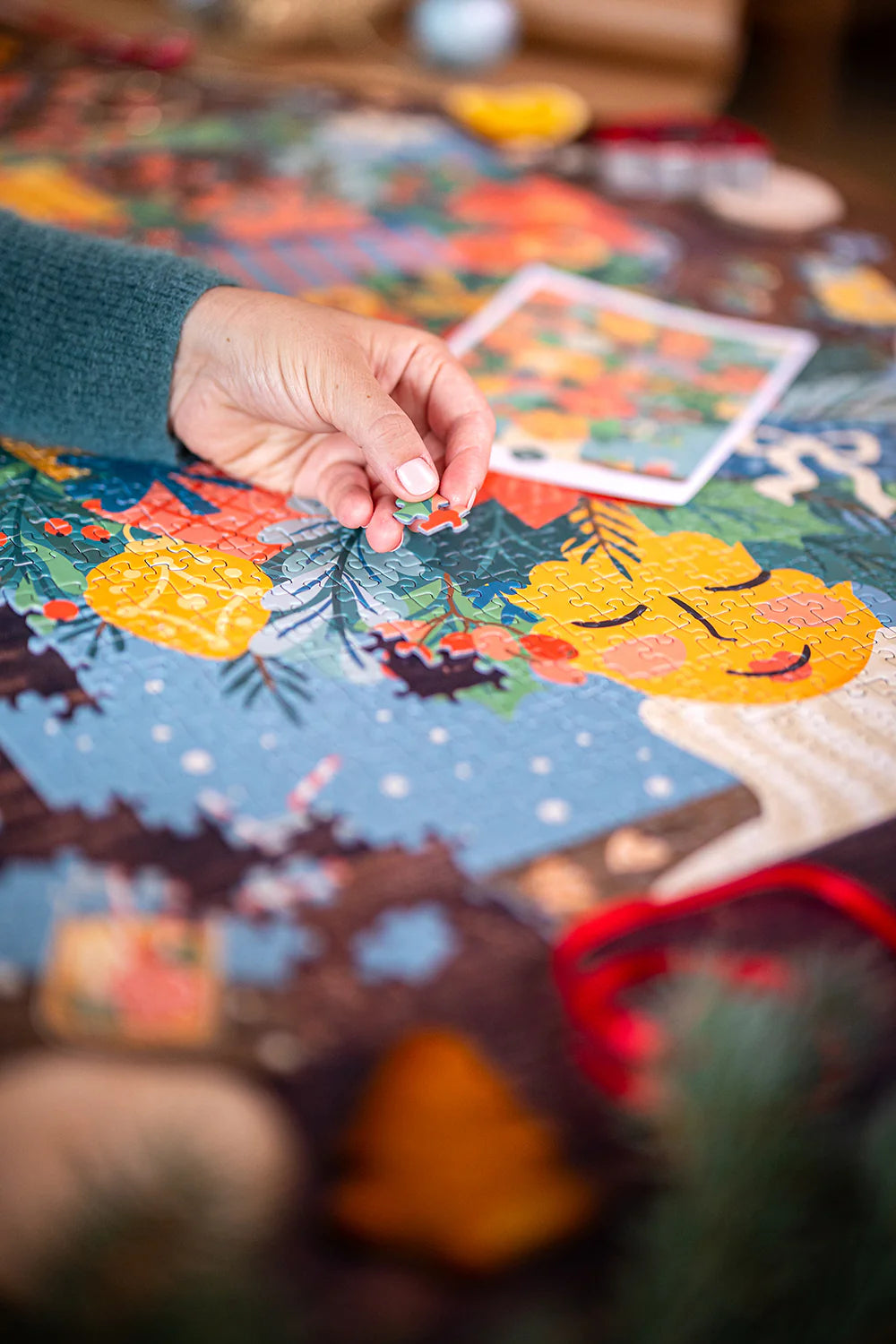 Puzzle 1000 pièces Esprit de Noël – Maison Joliette