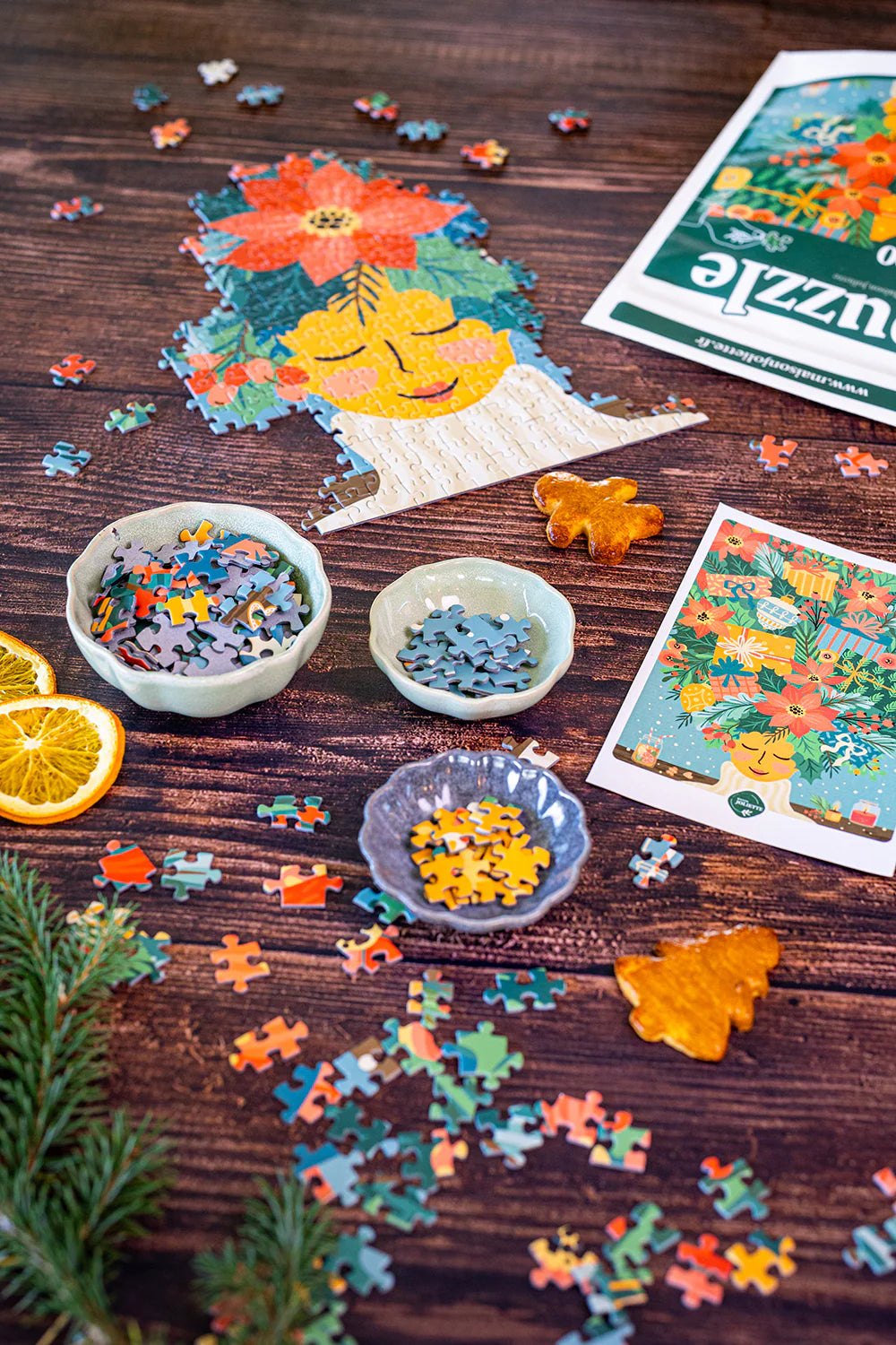 Puzzle 1000 pièces Esprit de Noël – Maison Joliette