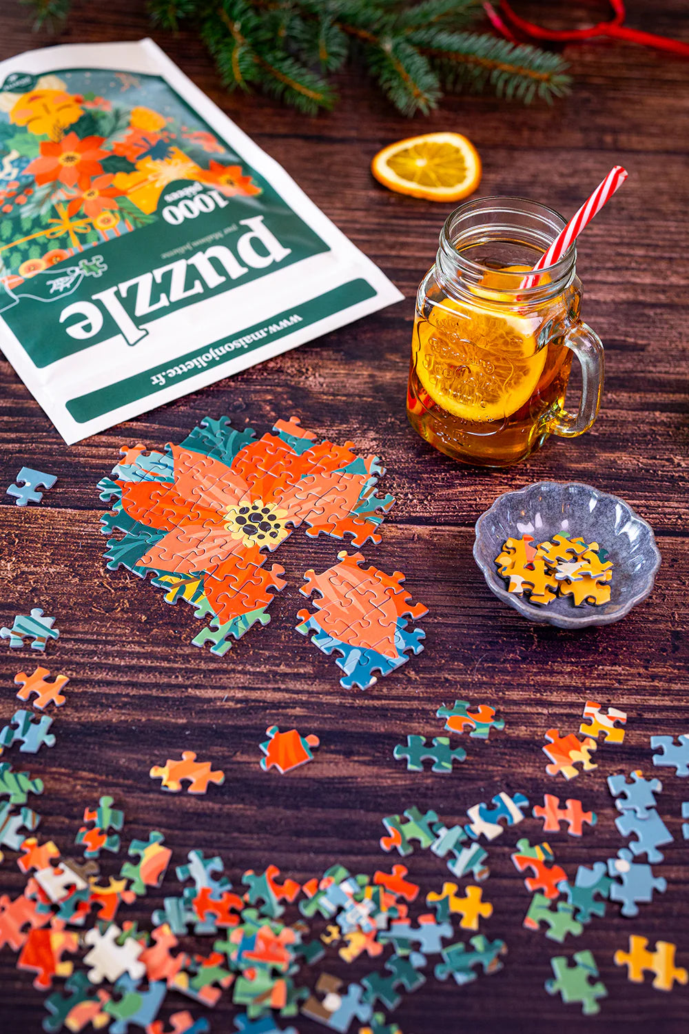 Puzzle 1000 pièces Esprit de Noël – Maison Joliette