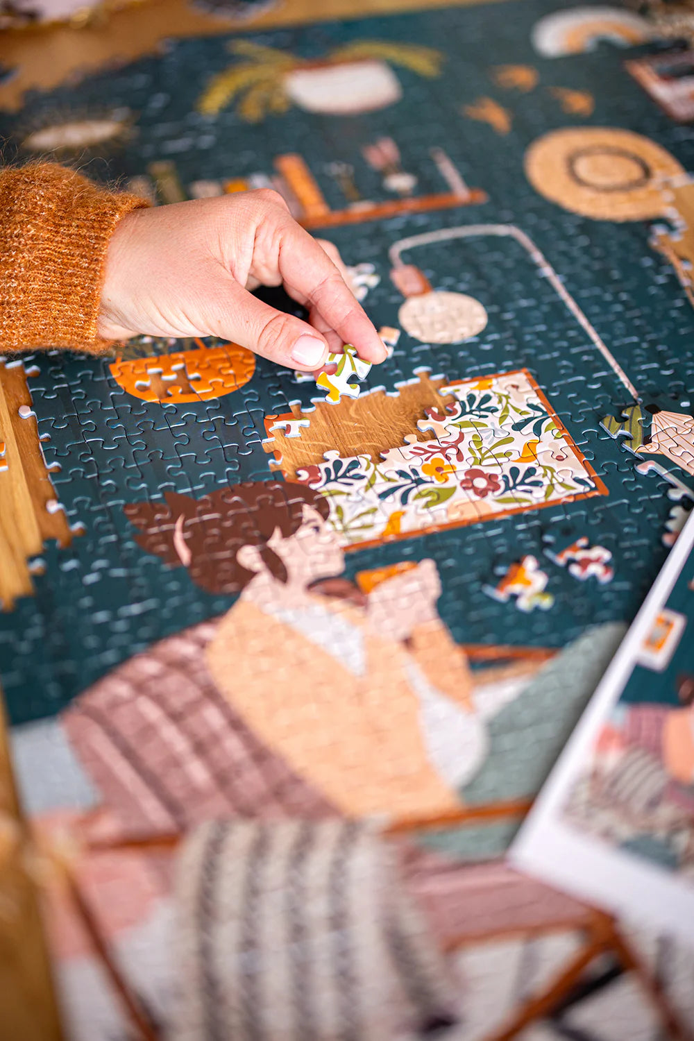 Puzzle 1000 pièces "Cosy" – Maison Joliette