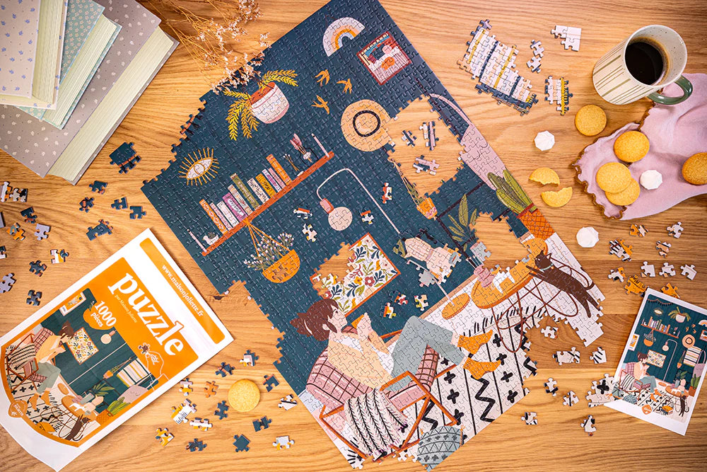 Puzzle 1000 pièces "Cosy" – Maison Joliette