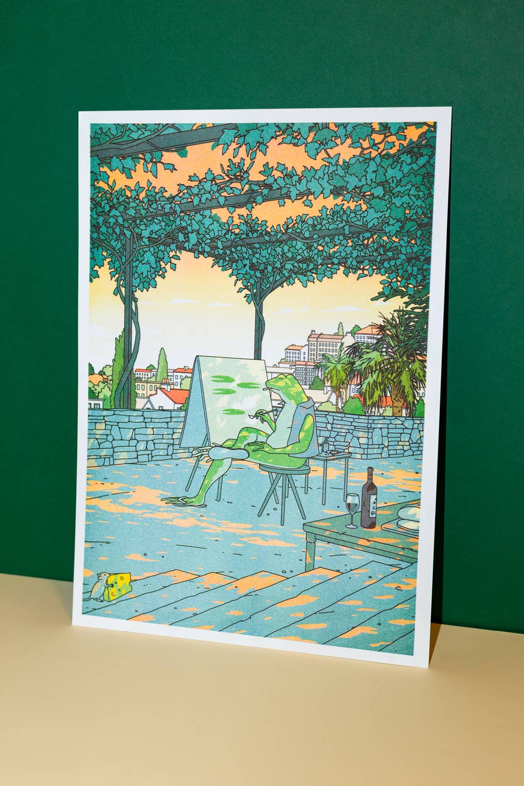 Affiche Risographie – Liam Cobb – If Nature Could Capture Nature