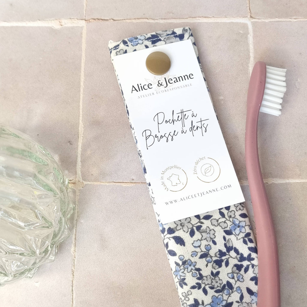 Pochette à brosse à dents – Motif Louise