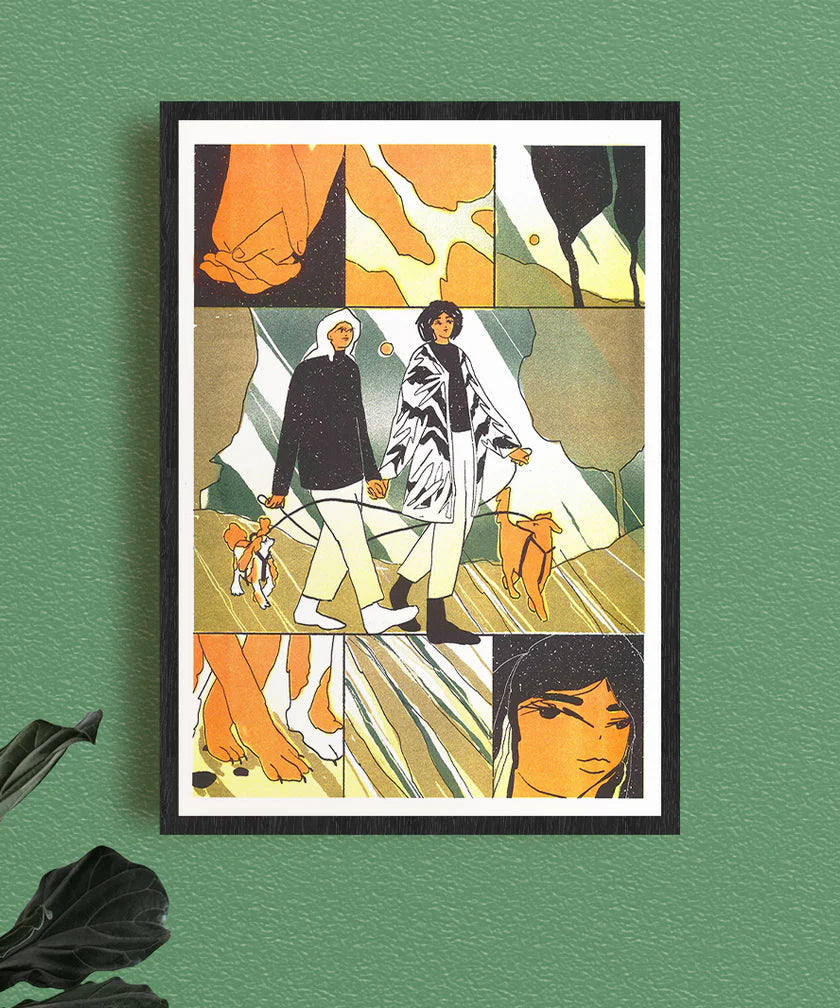 Affiche Risographie - Eniko Katalin Eged – September Afternoon