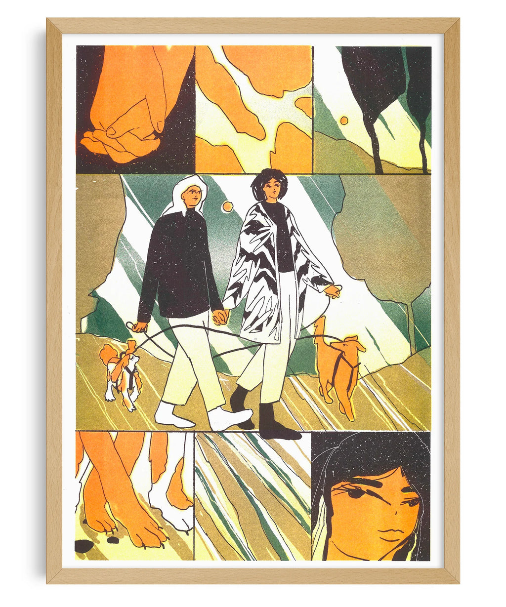 Affiche Risographie - Eniko Katalin Eged – September Afternoon