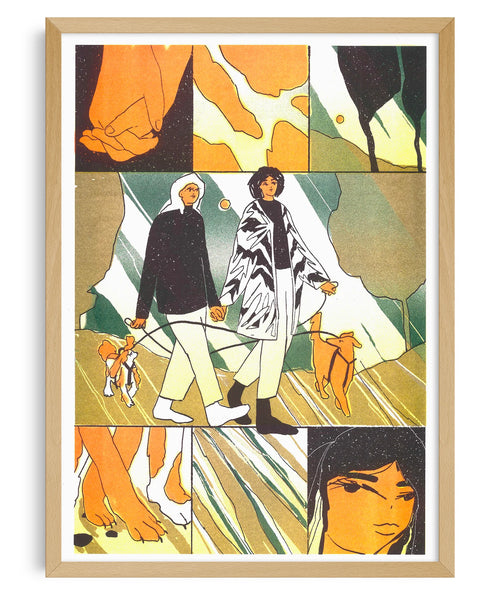 Affiche Risographie - Eniko Katalin Eged – September Afternoon