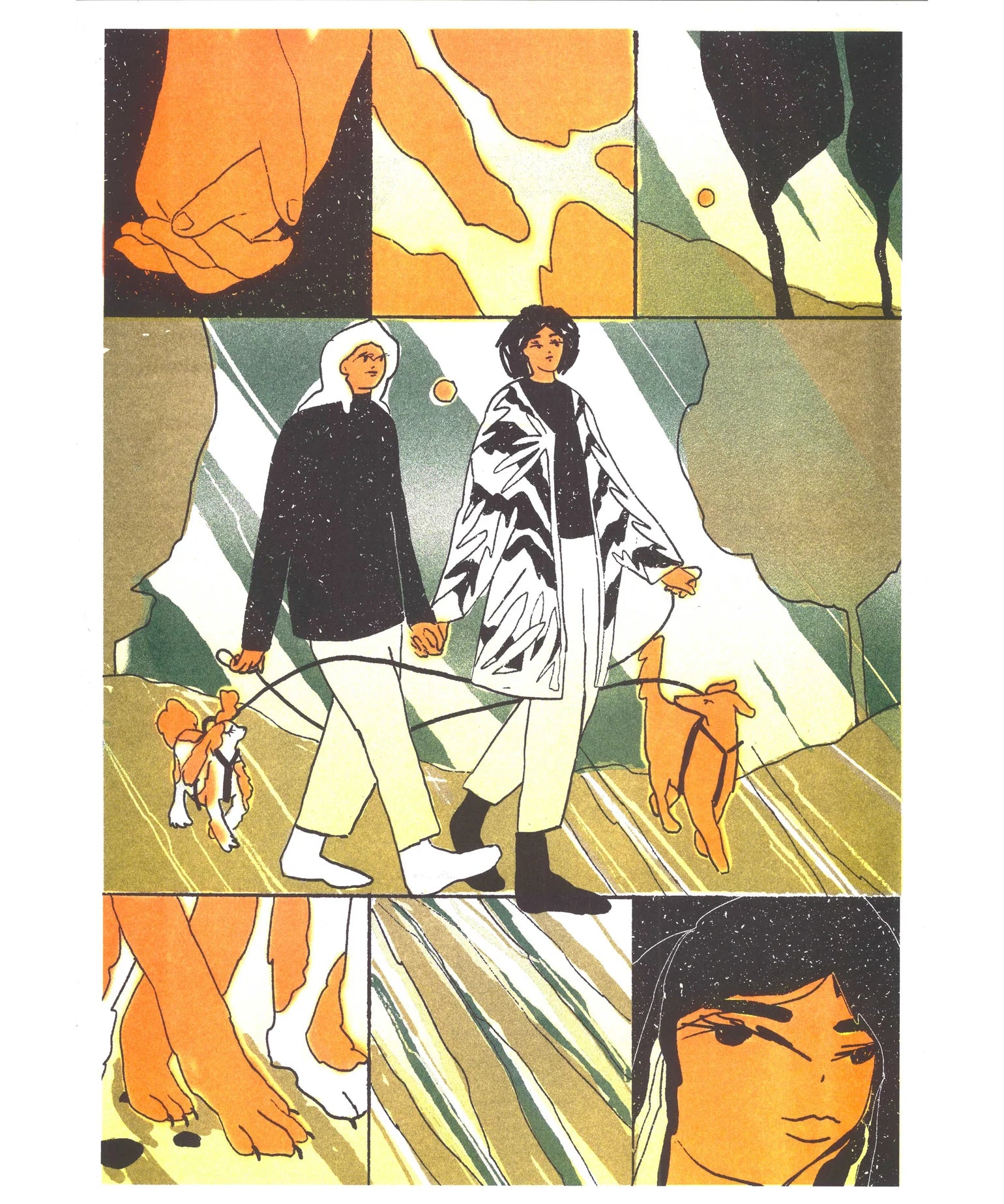 Affiche Risographie - Eniko Katalin Eged – September Afternoon