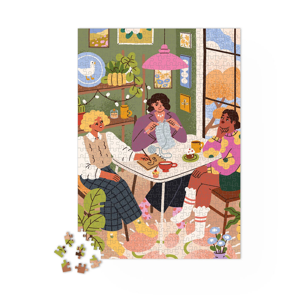 Puzzle 1000 pièces "Les copines" – Maison Joliette