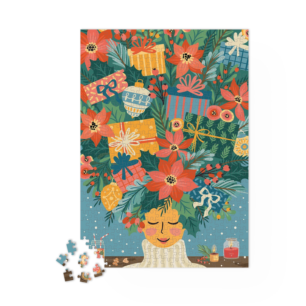 Puzzle 1000 pièces Esprit de Noël – Maison Joliette