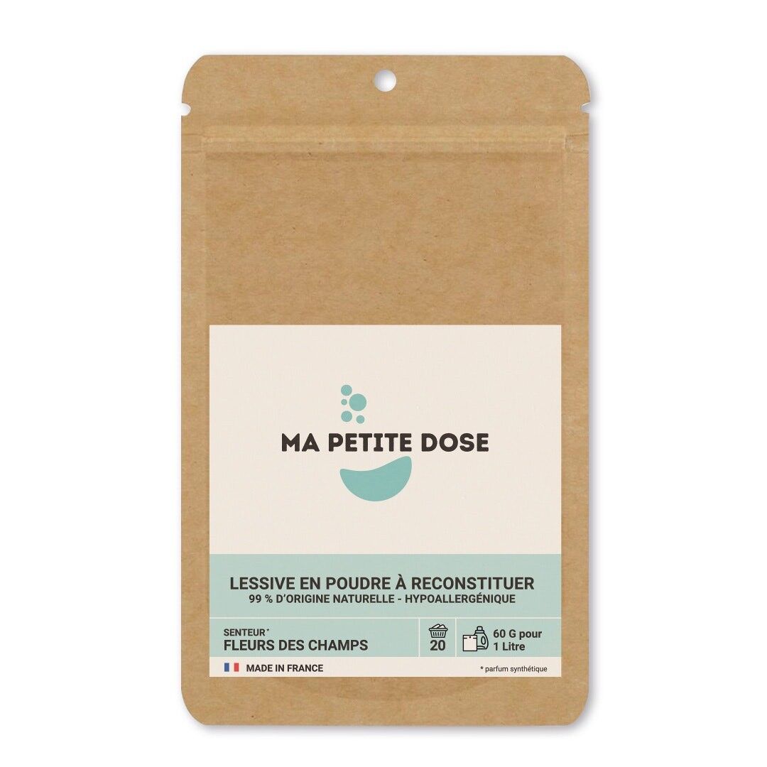 Lessive à reconstituer - 1 Litre - Senteur Fleurs des Champs