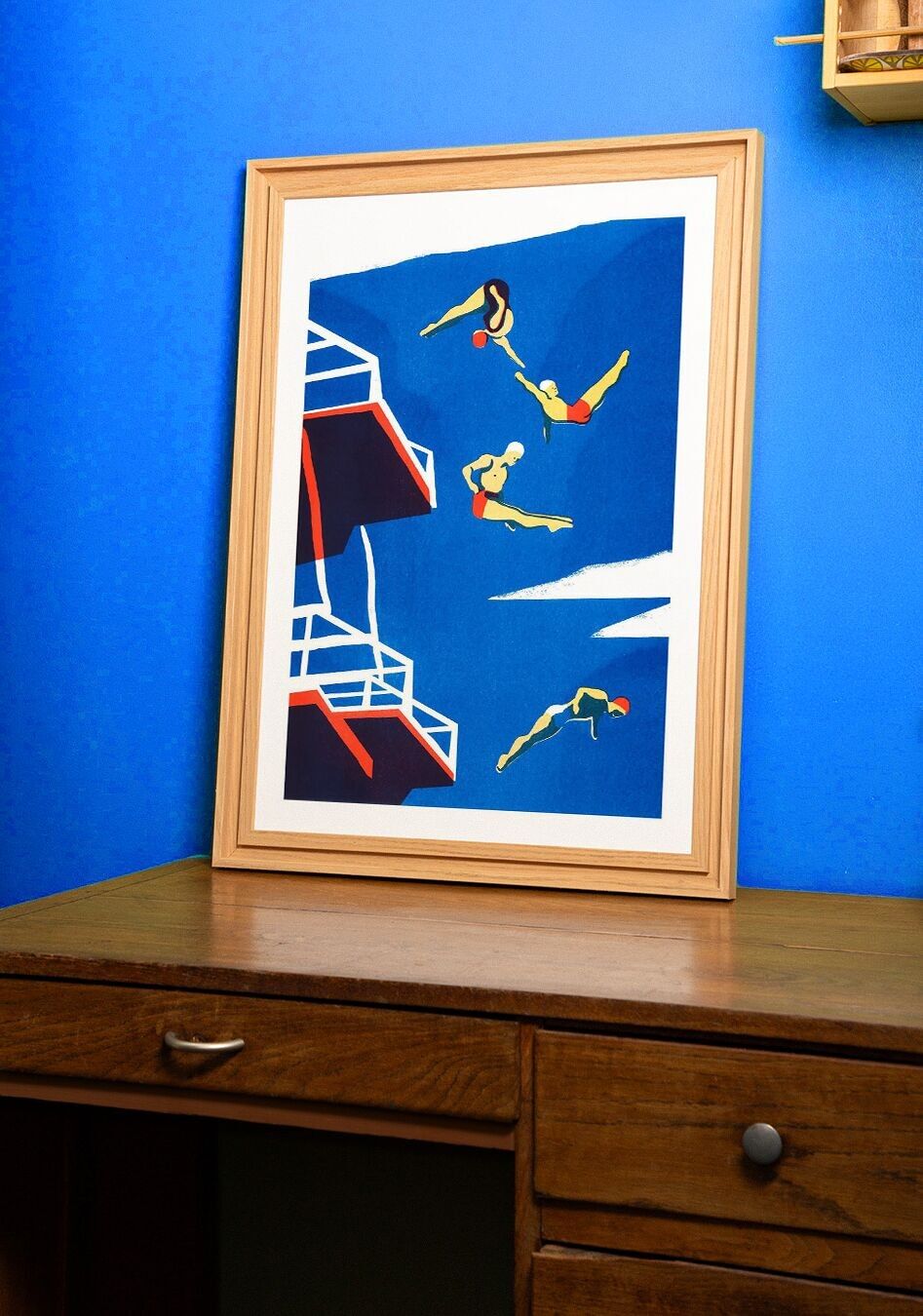 Affiche Risographie Virginie Morgand - La Piscine 12