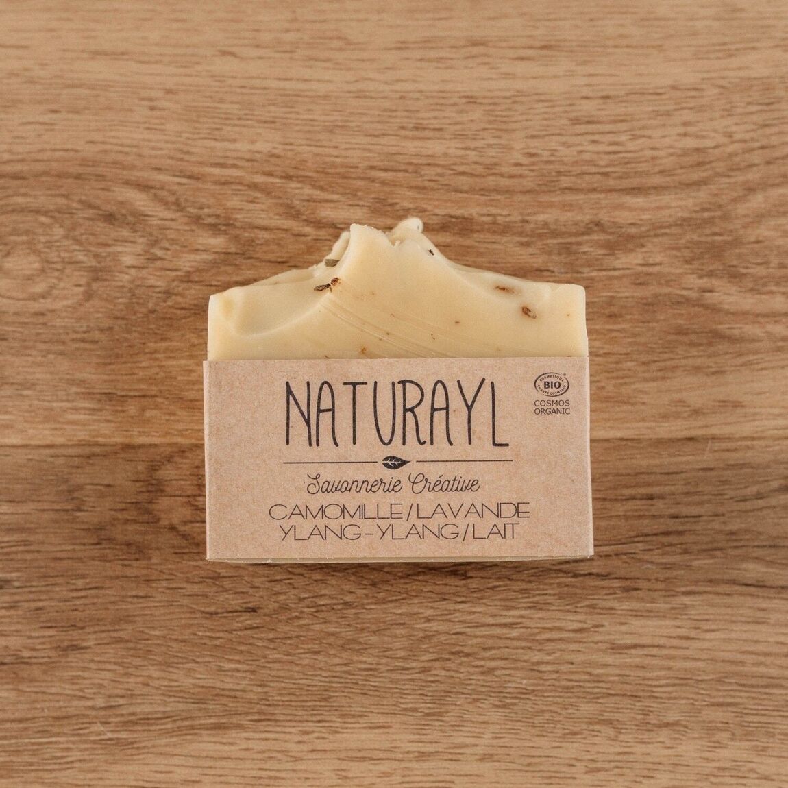 Savon Artisanal Camomille - Lavande - Ylang Ylang