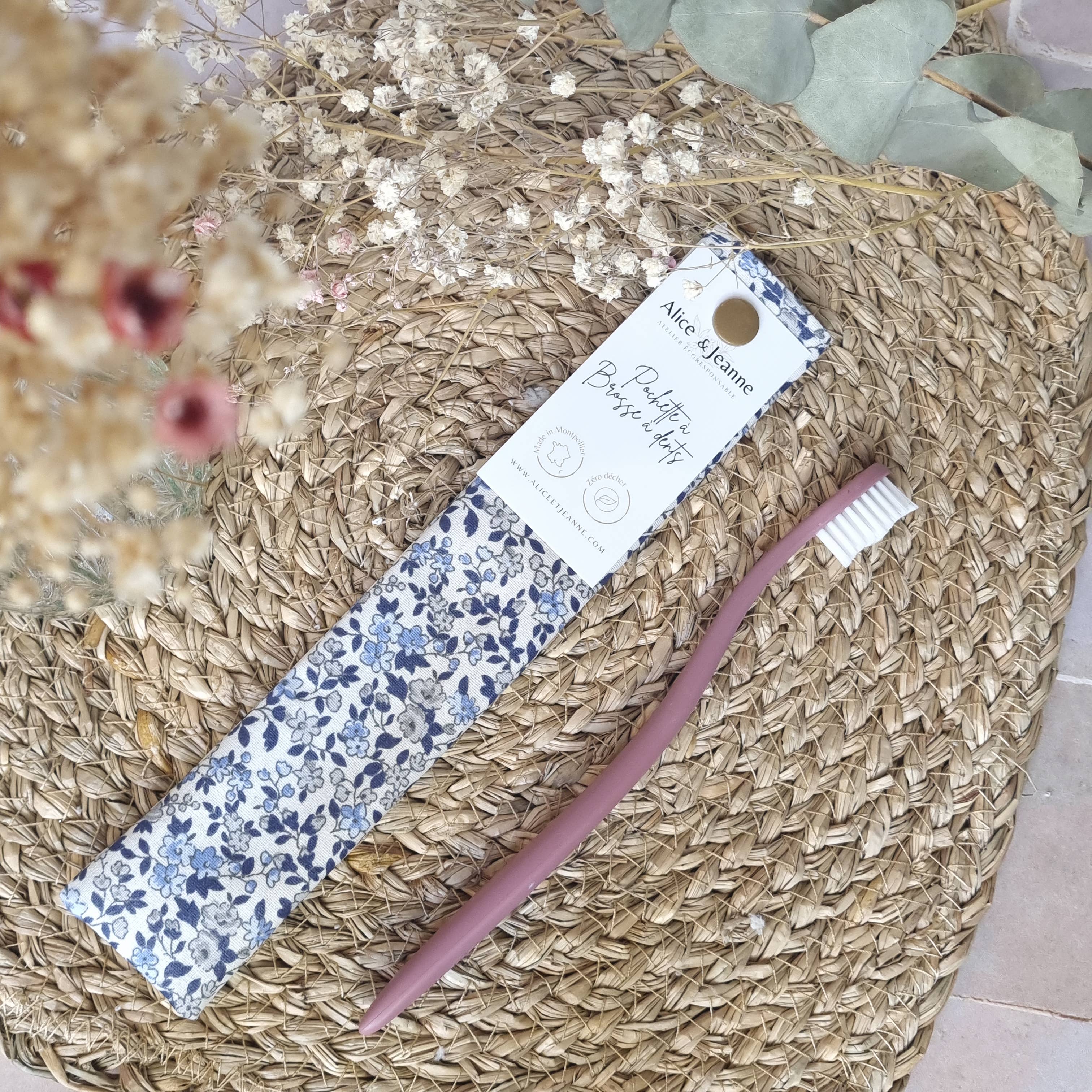 Pochette à brosse à dents – Motif Louise