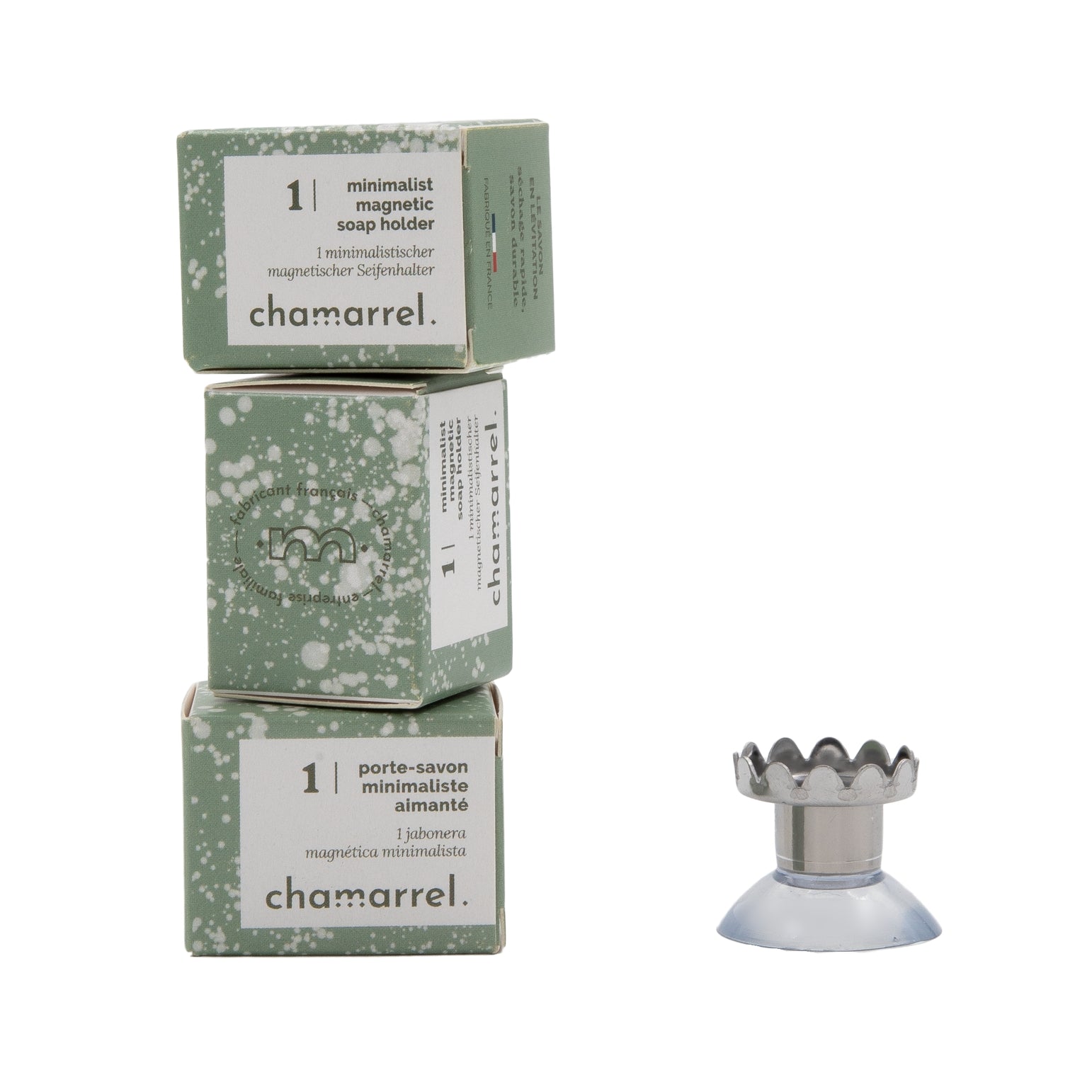 Porte savon aimanté